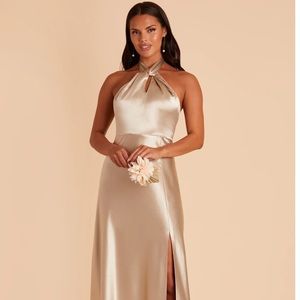 Birdy Grey Neutral Champagne Monica Bridesmaid Dress